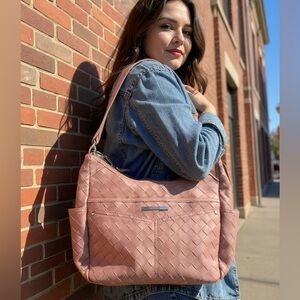 NWOT - Rosetti Pink Hobo Bag